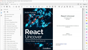 Tampilan eBook React Uncover