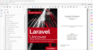 Tampilan eBook Laravel 10 Uncover