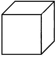 Ilustrasi gambar kubus